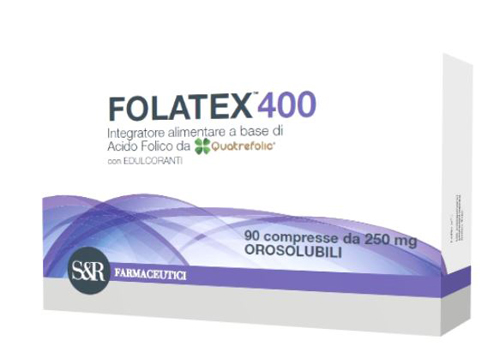 FOLATEX 400 90 COMPRESSE - Farmacia De Pasquale