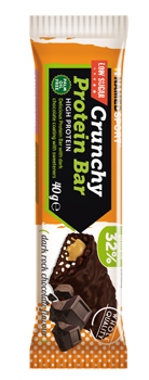 CRUNCHY PROTEINBAR DARK ROCK CHOCOLATE BARRETTA 40 G - Farmacia De Pasquale
