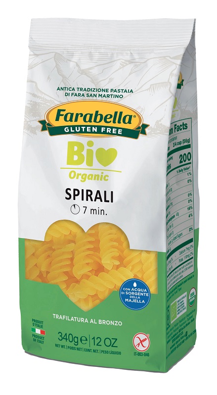FARABELLA BIO SPIRALI MAIS-RISO 340 G - Farmacia De Pasquale