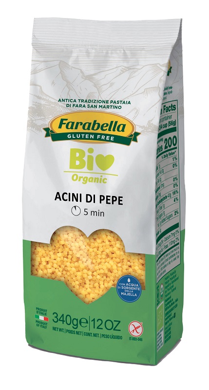FARABELLA BIO ACINI DI PEPE MAIS-RISO 340 G - Farmacia De Pasquale