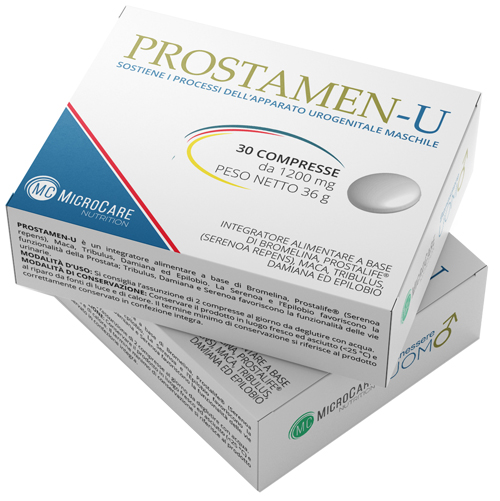 MICROCARE NUTRITION PROSTAMEN U 30 COMPRESSE - Farmacia De Pasquale