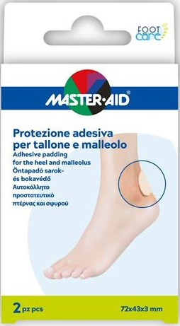 PROTEZIONE TALLONE/MALLEOLO MASTER-AID FOOTCARE 2 PEZZI A7 - Farmacia De Pasquale