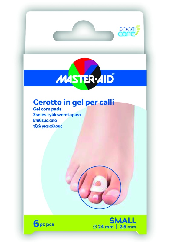 CEROTTO PROTEZIONE CALLI MASTER-AID FOOTCARE IN GEL SMALL 6 PEZZI B10 - Farmacia De Pasquale