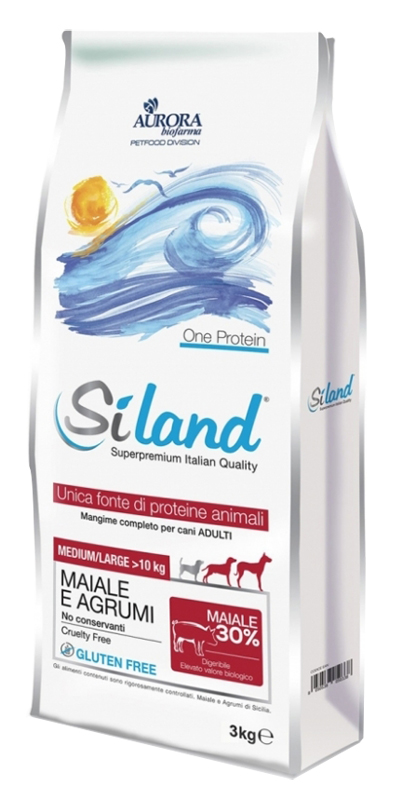 SILAND ADULT MEDIUM/LARGE MAIALE/AGRUMI 3 KG - Farmacia De Pasquale