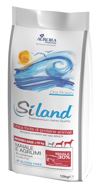SILAND ADULT MEDIUM/LARGE MAIALE/AGRUMI 12 KG - Farmacia De Pasquale