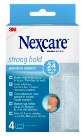 CEROTTO NEXCARE STRONG PADS 4 PEZZI - Farmacia De Pasquale