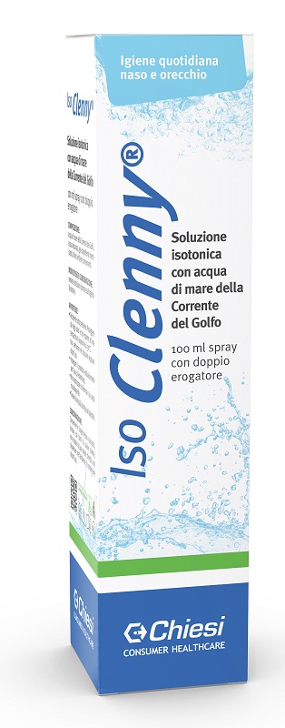 ISO CLENNY SOLUZIONE ISOTONICA BIOMARINA SPRAY DOPPIO EROGATORE 100 ML - Farmacia De Pasquale