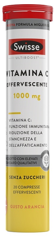 SWISSE VITAMINA C EFFERVESCENTE 20 COMPRESSE - Farmacia De Pasquale