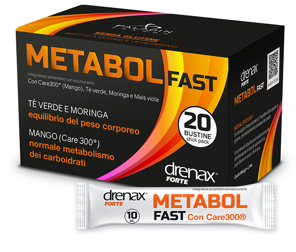 DRENAX METABOL FAST 20 STICK PACK - Farmacia De Pasquale