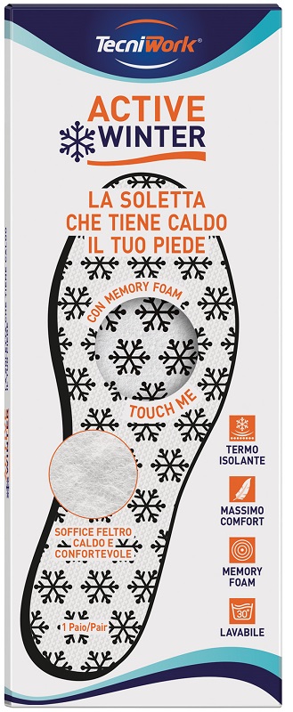 SOLETTE MEMORY FOAM ACTIVE WINTER 46 - Farmacia De Pasquale
