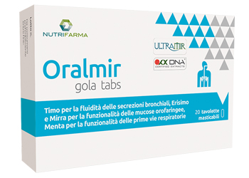ORALMIR GOLA TABS 20 COMPRESSE - Farmacia De Pasquale