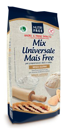 NUTRIFREE MIX UNIVERSALE MAIS FREE PREPARAZIONI DOLCI E SALATE 800 G - Farmacia De Pasquale