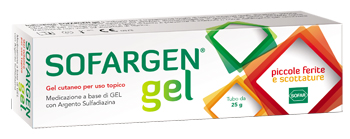 MEDICAZIONE IN GEL SOFARGEN TUBO 25 G - Farmacia De Pasquale