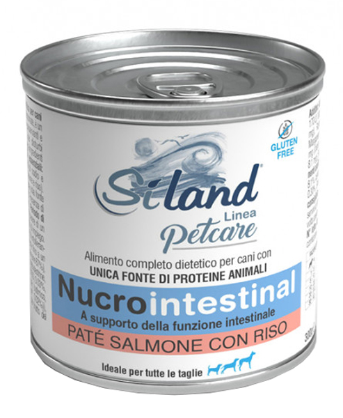 SILAND NUCROINTESTINAL UMIDO CANE SALMONE/RISO 300 G - Farmacia De Pasquale