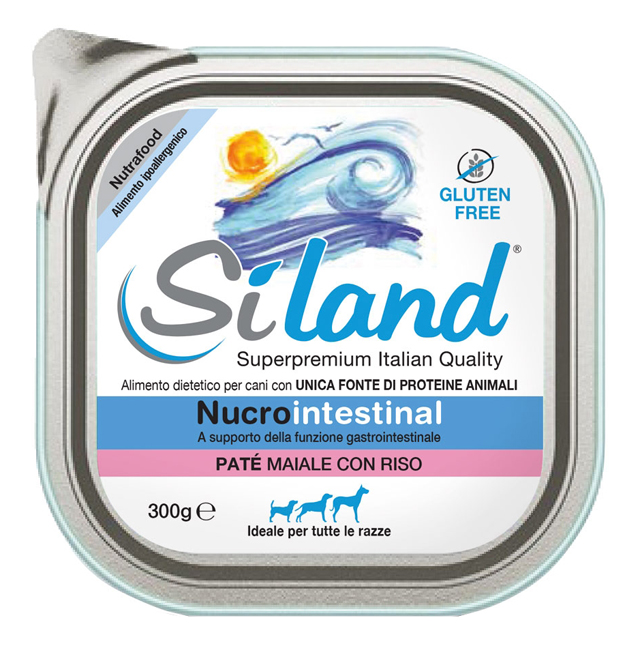 SILAND NUCROINTESTINAL UMIDO CANE MAIALE/RISO 300 G - Farmacia De Pasquale