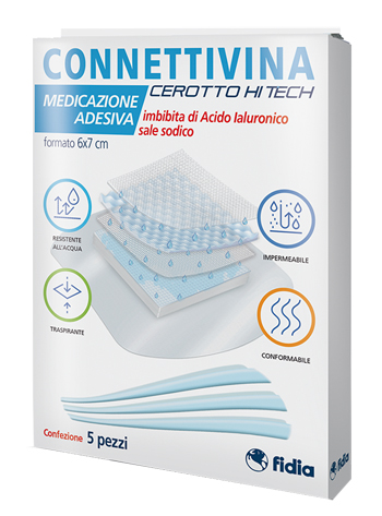 CEROTTO CONNETTIVINA HITECH 6 X 7 CM 5 PEZZI - Farmacia De Pasquale
