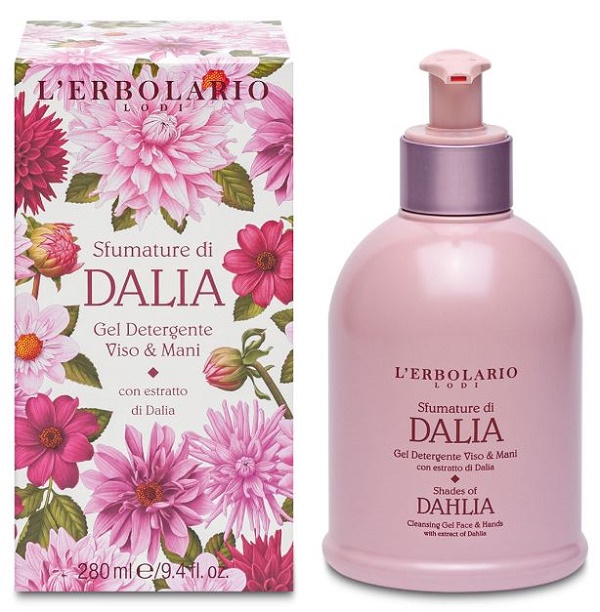 SFUMATURE DI DALIA GEL DETERGENTE VISO & MANI 280 ML - Farmacia De Pasquale