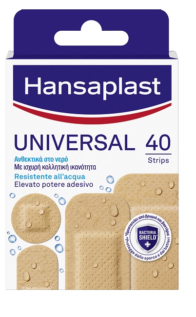 CEROTTO HANSAPLAST UNIVERSAL ASSORTITI 40 PEZZI - Farmacia De Pasquale