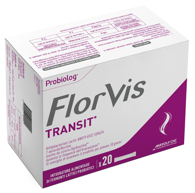 FLORVIS TRANSIT SOSPENSIONE ORALE 20 BUSTINE - Farmacia De Pasquale