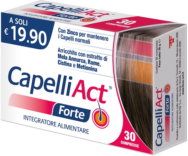 CAPELLI ACT FORTE 30 COMPRESSE - Farmacia De Pasquale