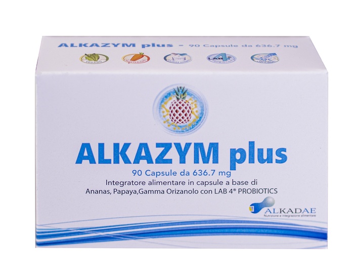 ALKAZYM PLUS 90 CAPSULE - Farmacia De Pasquale