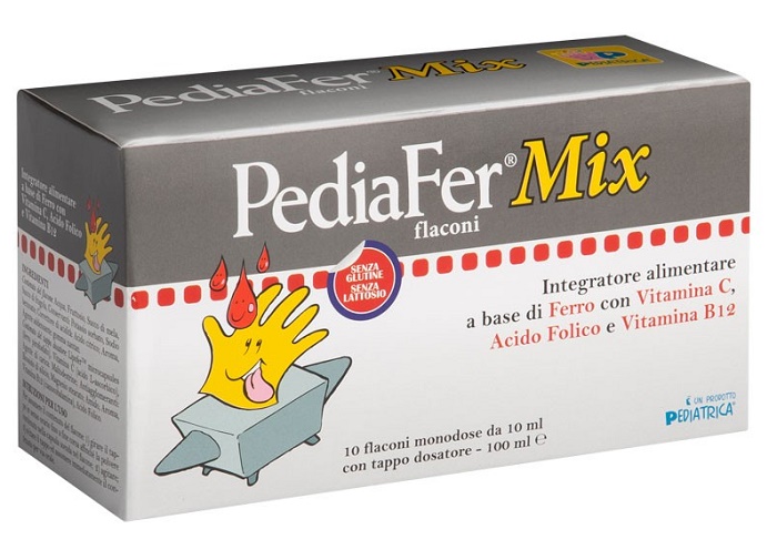 PEDIAFER MIX 10 FLACONI DA 10 ML - Farmacia De Pasquale