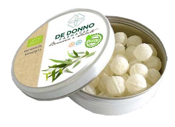 F CARE CARAMELLE EUCALIPTO BIO 50 G - Farmacia De Pasquale