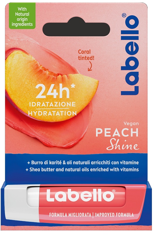 LABELLO PEACH SHINE 5 G - Farmacia De Pasquale