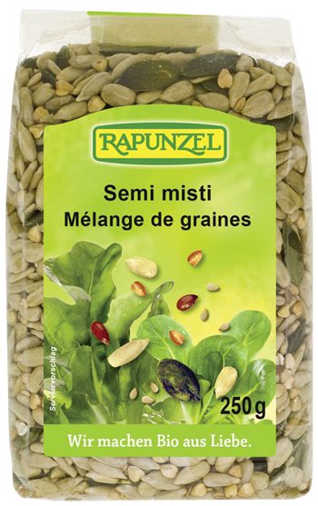 RAPUNZEL SEMI MISTI CROCCANTI 250 G - Farmacia De Pasquale