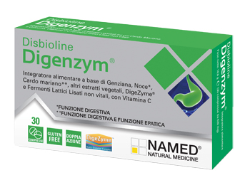 DISBIOLINE DIGENZYM AB 30 COMPRESSE - Farmacia De Pasquale