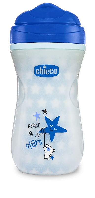 CHICCO TAZZA GLOWING 14M+ AZZURRA - Farmacia De Pasquale