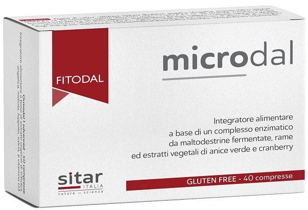 MICRODAL 40 COMPRESSE FITODAL - Farmacia De Pasquale