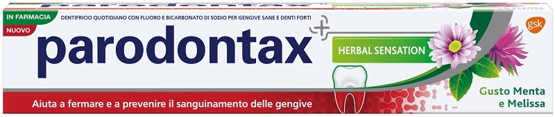DENTIFRICIO PARODONTAX HERBAL SENSATION 75 ML - Farmacia De Pasquale