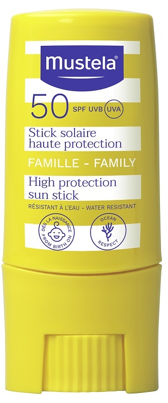 MUSTELA STICK SOLARE PROTEZIONE MOLTO ALTA SPF50 9 ML - Farmacia De Pasquale