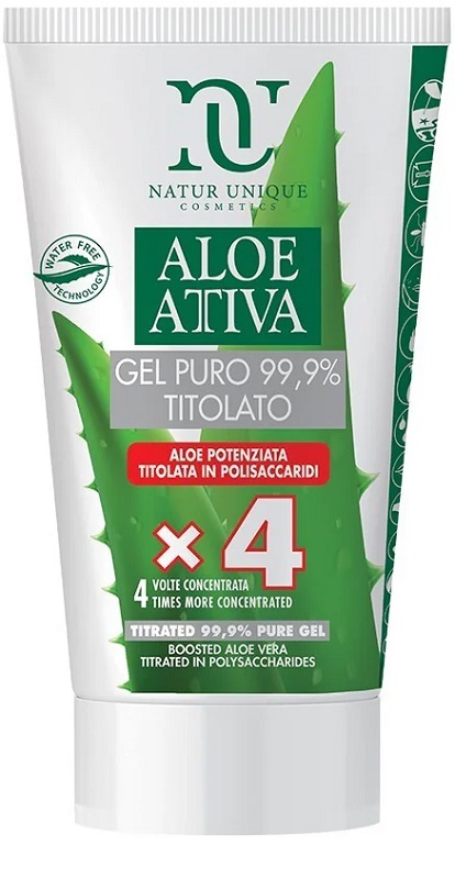 NATUR UNIQUE ALOE ATTIVA GEL PURO TITOLATO 99,9% 50 ML - Farmacia De Pasquale