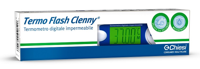 TERMOMETRO CLENNY TERMO FLASH PREDITTIVO 10 SECONDI WATERPROOF - Farmacia De Pasquale