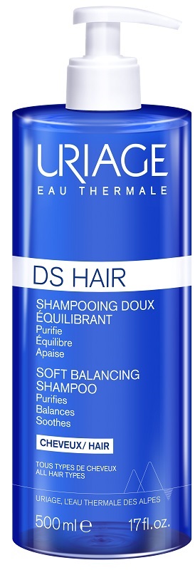 URIAGE DS HAIR SHAMPOO DELICATO RIEQUILIBRANTE 500 ML - Farmacia De Pasquale