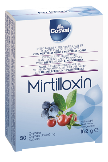 MIRTILLOXIN 30 CAPSULE - Farmacia De Pasquale