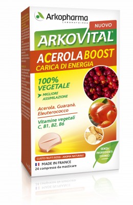 ACEROLA BOOST 24 COMPRESSE - Farmacia De Pasquale