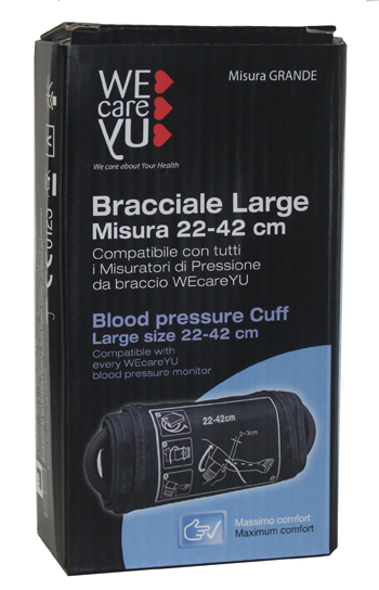 WECAREYU BRACC LARGE MISURATORE PRESSIONE - Farmacia De Pasquale