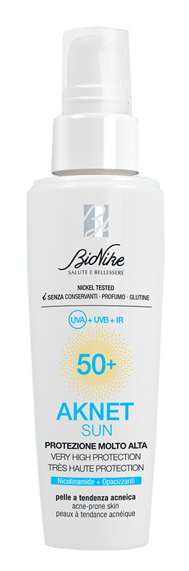 AKNET SUN PROTEZIONE MOLTO ALTA SPF50+ 50 ML - Farmacia De Pasquale
