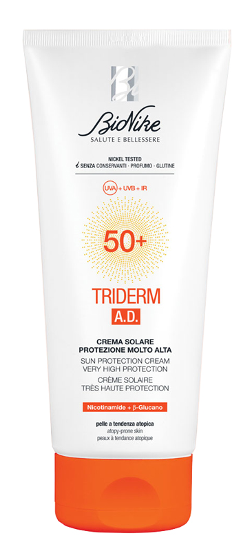 TRIDERM AD CREMA SOLARE SPF50+ 200 ML - Farmacia De Pasquale