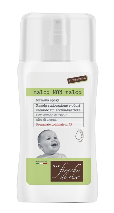 FIOCCHI DI RISO TALCO NON TALCO SPRAY 100 ML - Farmacia De Pasquale