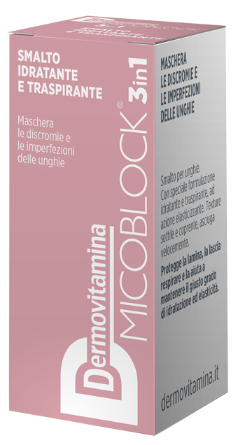 DERMOVITAMINA MICOBLOCK 3 IN 1 SMALTO IDRATANTE E TRASPIRANTE NUDE 5 ML - Farmacia De Pasquale