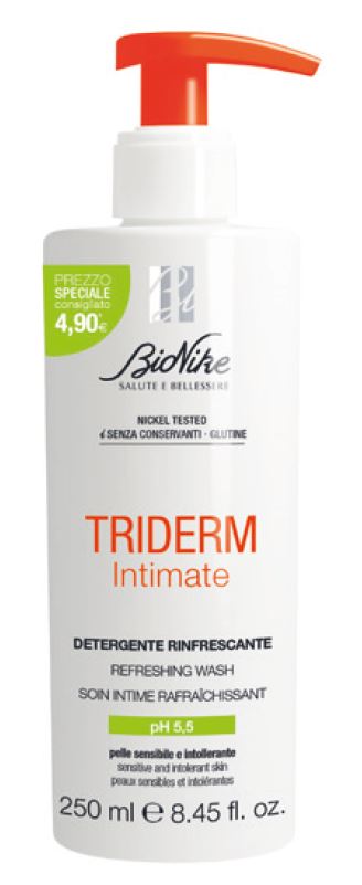 TRIDERM INTIMATE RINFRESCANTE 250 ML - Farmacia De Pasquale