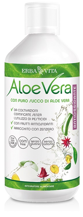 ALOE VERA PURO SUCCO ANTIOSSIDANTE 500 ML - Farmacia De Pasquale