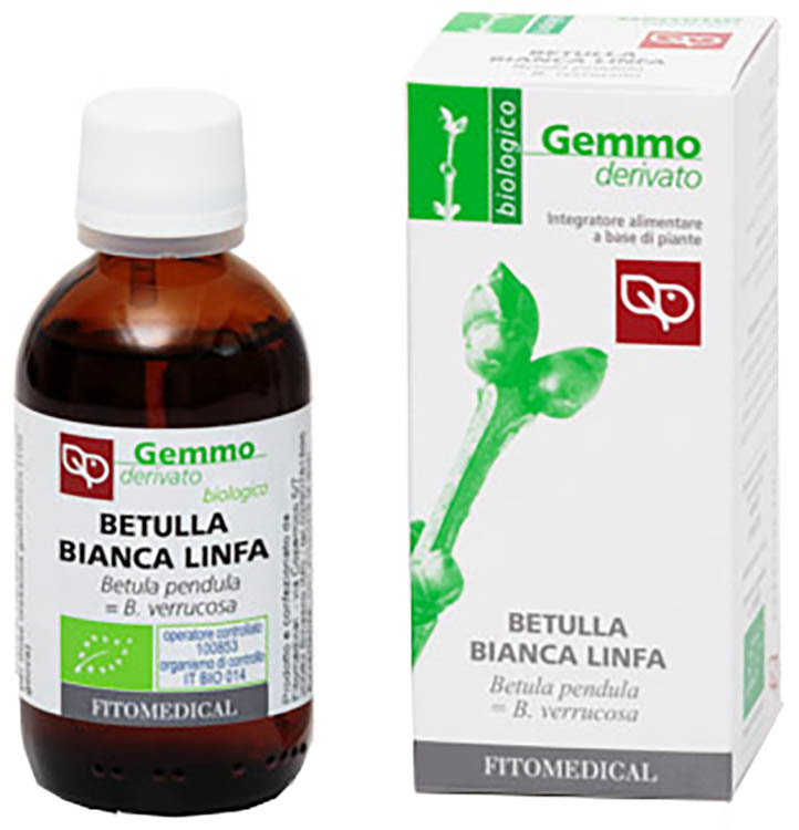 BETULLA BIANCA LINFA MACERATO GLICERICO 50 ML BIO - Farmacia De Pasquale