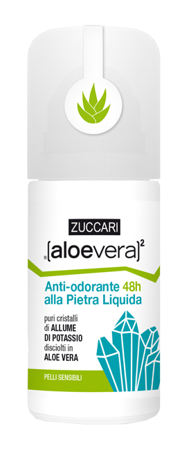 ALOEVERA2 ANTIODORE PIETRA LIQUIDO ROLL ON 50 ML - Farmacia De Pasquale