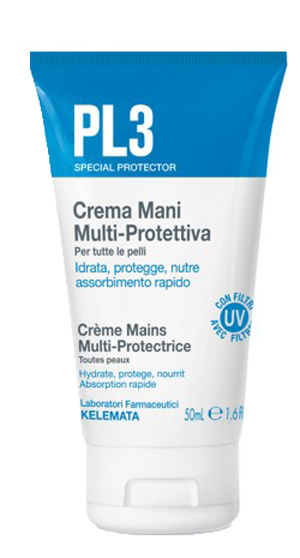 PL3 CREMA MANI MULTI PROTETTIVA 50 ML - Farmacia De Pasquale