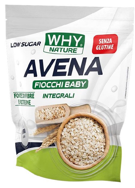 WHYNATURE AVENA FIOCCHI SENZA GLUTINE NEUTRO 1 KG - Farmacia De Pasquale